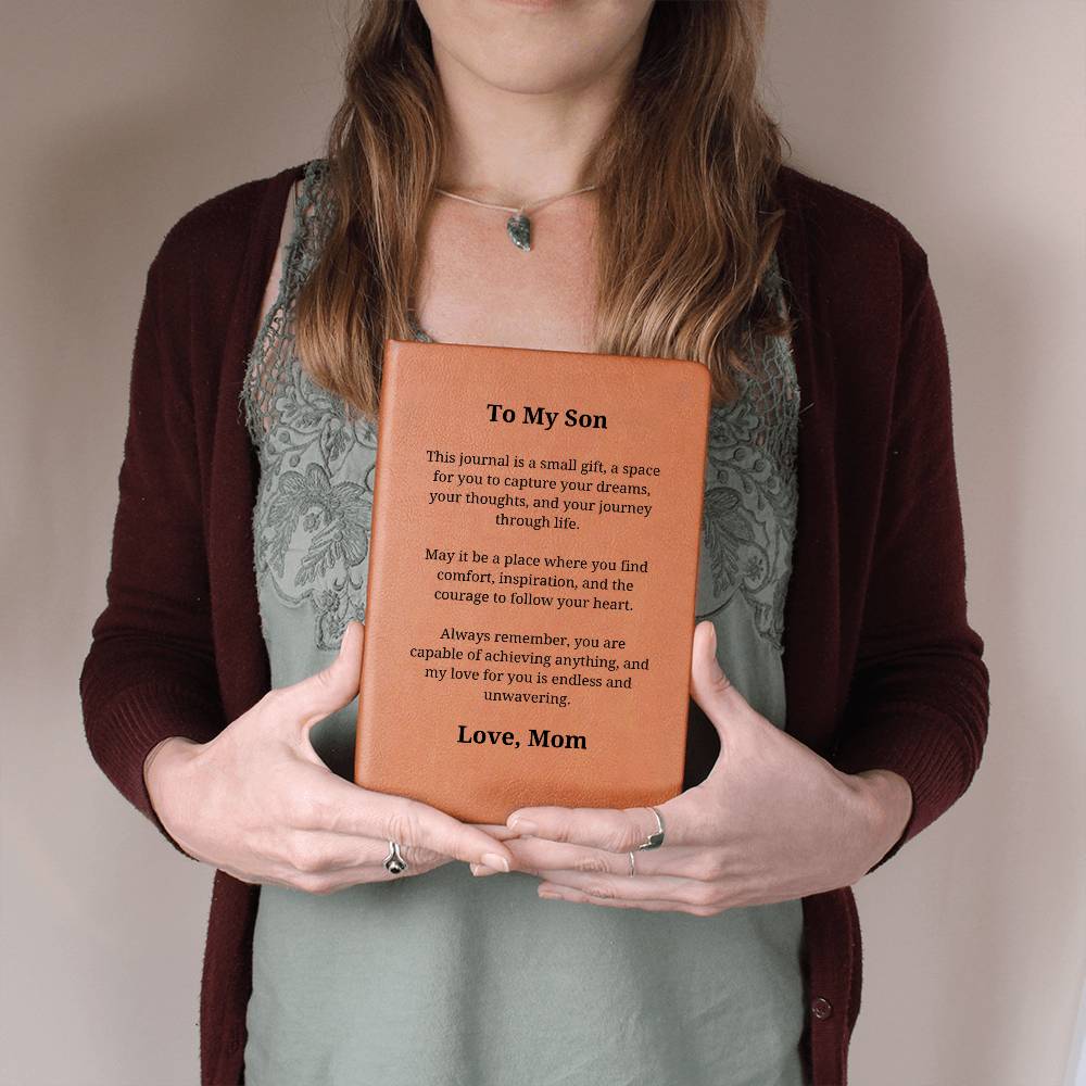To My Son - Love Mom Journal