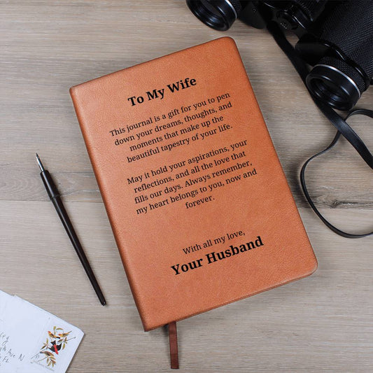To My Wife - Love Your Husband Journal