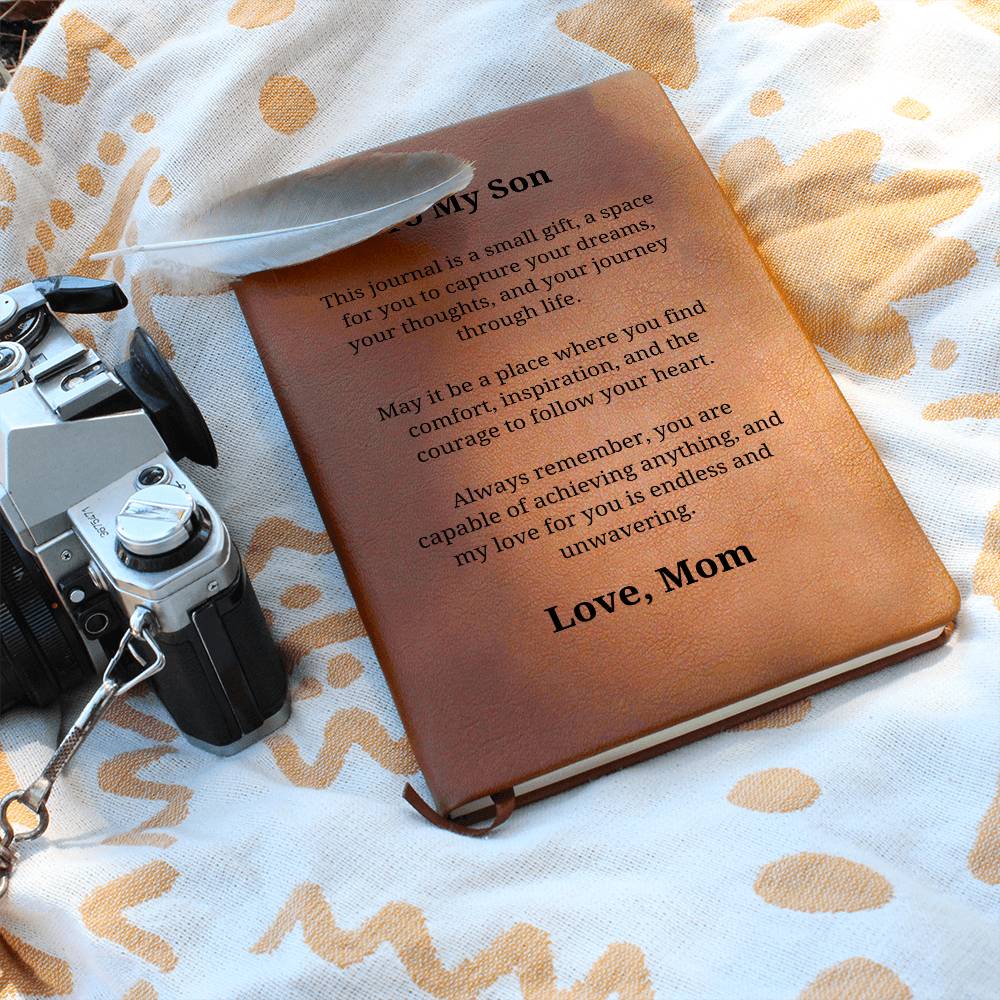 To My Son - Love Mom Journal
