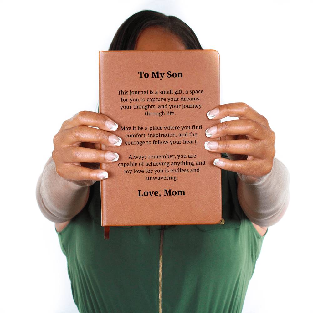 To My Son - Love Mom Journal