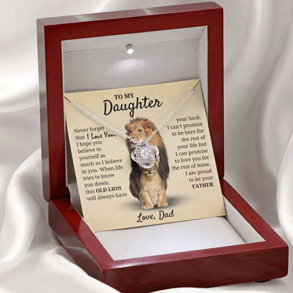 Daughter - Proud of you - Love Dad Necklace