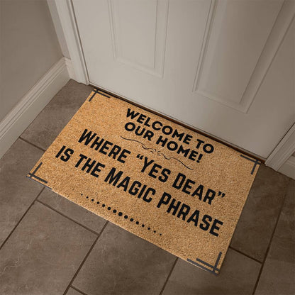 "Yes Dear" - Funny Home Door Mat