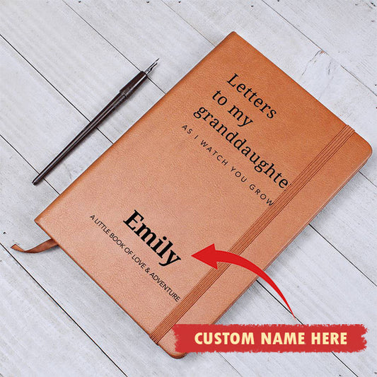 Letters to my Granddaughter Journal - Personalized Gift